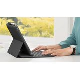 Logitech - Slim Folio - Toetsenbordhoes - Grafiet - Voor iPad (7e, 8e, 9e generatie)