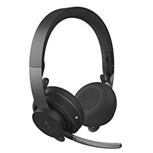 Logitech Zone Wireless On Ear headset Computer Radiografisch, Bluetooth Stereo Zwart Ruisonderdrukking (microfoon), Noise Cancelling Indicator voor
