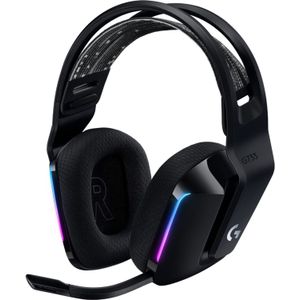 Logitech G G733 Lichtsnelheid (Draadloze), Gaming headset, Zwart