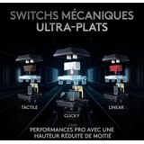 Logitech - G915 - Gaming Toetsenbord - Zwart - Mechanisch - Draadloos