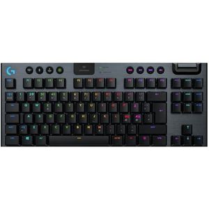 Logitech G G915 TKL RF draadloos toetsenbord Bluetooth QWERTY Brits Engels zwart