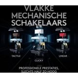 Logitech G915 TKL Lightspeed - Draadloos Mechanical Gaming Keyboard - Linear - QWERTY - Zwart