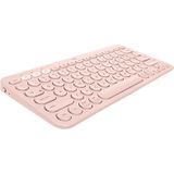 Logitech K380 - MultiDevice Bluetooth Toetsenbord - AZERTY - Frans - Roze