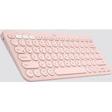 Logitech K380 - MultiDevice Bluetooth Toetsenbord - AZERTY - Frans - Roze