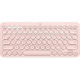 Logitech K380 - MultiDevice Bluetooth Toetsenbord - AZERTY - Frans - Roze