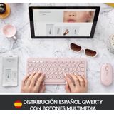 Logitech - K380 - Draadloos Toetsenbord - Spaans - Bluetooth - Lichtgewicht