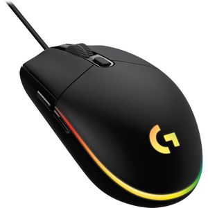 Logitech G203 LIGHTSYNC - Bedrade Gaming Muis - RGB verlichting - Zwart