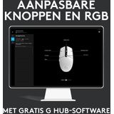 Logitech - G203 LIGHTSYNC - Gaming Mouse - Wit - 8000 DPI