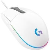 Logitech - G 910-005824 - Muis - Wit - Aansluiting: USB Type-A