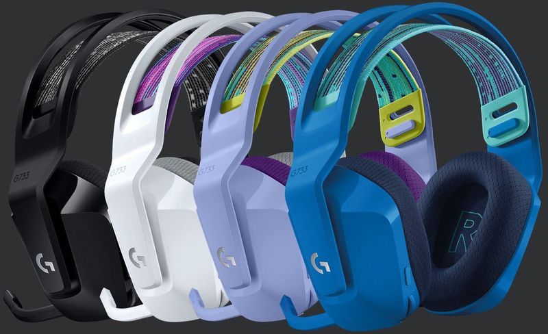 Logitech G733 LIGHTSPEED - Draadloze Gaming Headset - Lila - PS5/PS4/PC