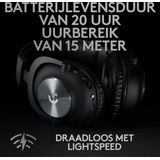 Logitech - G Pro X - Gaming Headset - Zwart - Draadloos