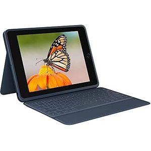 Logitech Rugged Combo 3 Toetsenbordcase iPad 7e/8e Gen Blauw