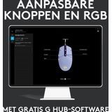 Logitech G203 LIGHTSYNC Gaming Muis RGB verlichting Lila