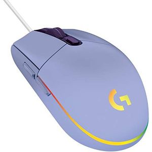 Logitech G203 LIGHTSYNC Gaming Muis RGB verlichting Lila