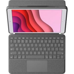 Logitech - Combo Touch - Toetsenbordhoes - Zwart - Geschikt voor iPad 10.2''