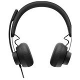 Logitech Zone Wired UC USB Headset - USB-A/USB-C - Zwart