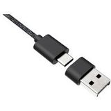 Logitech Zone Wired UC USB Headset - USB-A/USB-C - Zwart