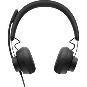 Logitech Zone Wired UC USB Headset - USB-A/USB-C - Zwart