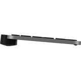 Logitech MX Keys für Mac kabellose beleuchtete Tastatur, Handballenauflage, taktiler Tastatursteuerung, LED-Tasten, Bluetooth, USB-C, 10 Tage Batterielebensdauer, Metallaufbau, Apple macOS - Graphit