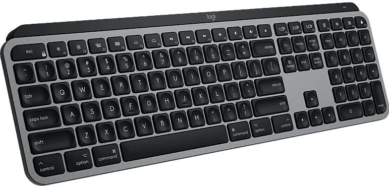 Logitech MX Keys voor Mac - Draadloos Toetsenbord - Verlichting - QWERTY - US ISO - Zwart