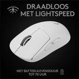 Logitech G Pro X SUPERLIGHT Draadloze Gaming en eSports Muis Wit