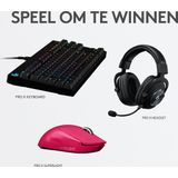 Logitech G Pro X SUPERLIGHT - Draadloze Esports Gaming Muis - Magenta