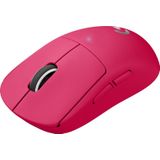 Logitech G Pro X SUPERLIGHT - Draadloze Esports Gaming Muis - Magenta