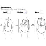 Logitech M190 - Muis - EMEA / MID GREY