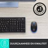 Logitech - M190 - Draadloze Muis - Blauw - Optische Muis