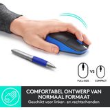 Logitech - M190 - Draadloze Muis - Blauw - Optische Muis