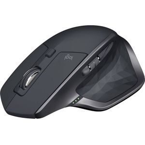 Logitech - Mx Master 2s - Draadloze Muis - Zwart - Ergonomisch Ontwerp
