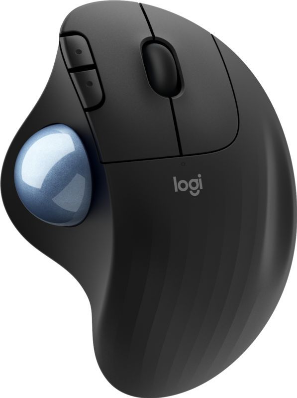 Logitech - M575 - Draadloze Trackball Muis - Ergo - Zwart - USB-A - Bluetooth