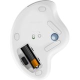 Logitech M575 ERGO - Draadloze Trackball Muis - Off-white