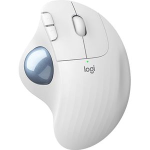 Logitech M575 ERGO Draadloze Trackball Muis Wit