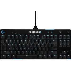 Logitech G PRO X - Mechanisch Gaming Toetsenbord - Zwart - Shroud Editie