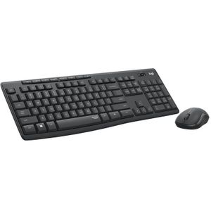 Logitech MK295 Silent - Draadloze Muis en Toetsenbord - QWERTZ Duits - Zwart