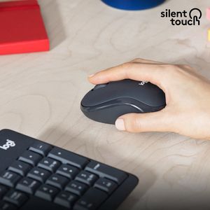 Logitech MK295 Silent - Draadloze muis en toetsenbord - QWERTZ Zwitsers / Zwart