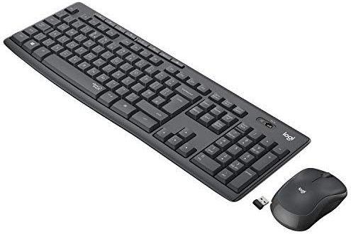 Logitech MK295 Silent Zwart