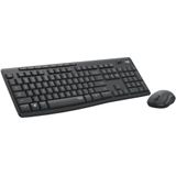 Logitech - MK295 - Draadloze Toetsenbord en Muis - Grafiet - USB QWERTY