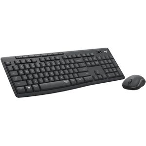 Logitech - MK295 - Draadloze Toetsenbord en Muis - Grafiet - USB QWERTY