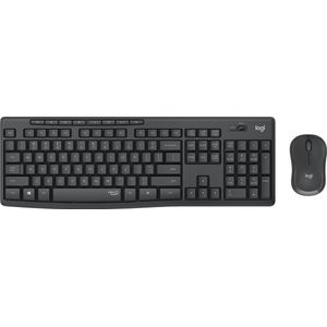Logitech MK295 Silent - Draadloze muis en toetsenbord - AZERTY BE - Graphite