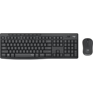 Logitech - MK295 - Draadloze Toetsenbord en Muis - Grafiet - SilentTouch Technologie