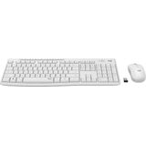 Logitech MK295 Silent Draadloze muis en toetsenbordcombinatie AZERTY FR / Wit