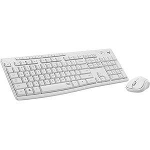 Logitech MK295 Silent - Draadloze muis en toetsenbord - QWERTY UK International / Wit