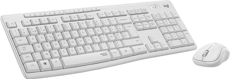Logitech MK295 Silent - Draadloze muis- en toetsenbordcombinatie - US-Layout / Wit