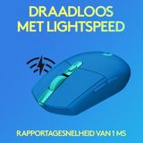 Logitech G305 HERO LIGHTSPEED - Draadloze Gaming Muis - Blauw