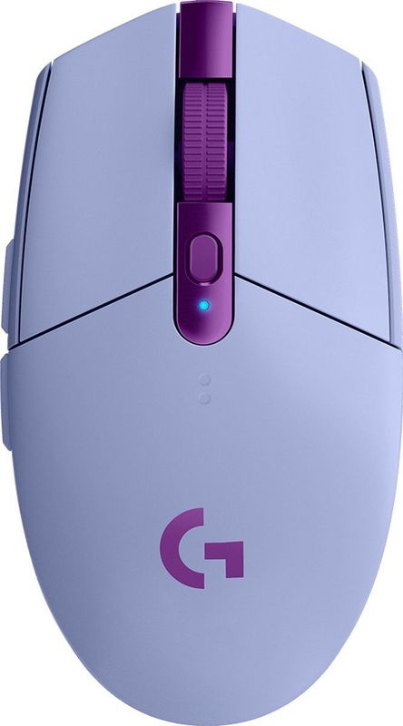Logitech G305 - Draadloze Gaming Muis - Lila - HERO-sensor