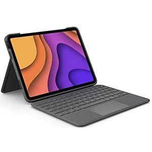 Logitech Folio Touch iPad-Toetsenbordcase voor iPad Air 4e & 5e generatie, Italiaans QWERTY indeling - Grijs