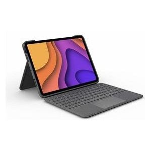 Logitech Folio Touch Apple iPad Air (2022/2020) Toetsenbordhoes QWERTY Grijs