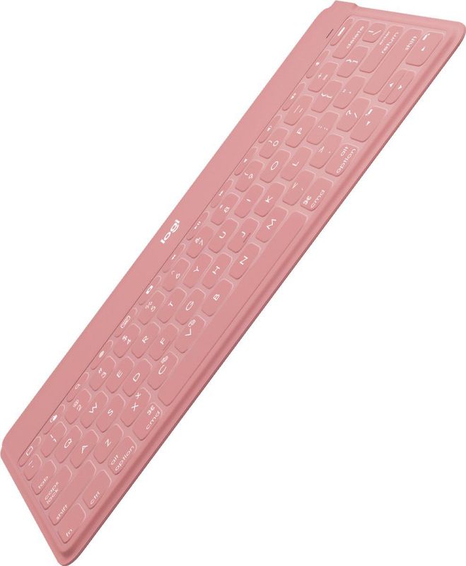 Logitech Keys To Go Roze Bluetooth Duits